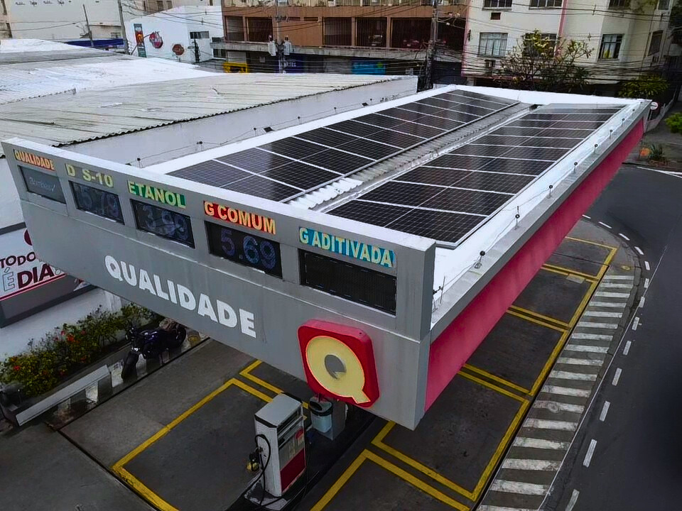 Posto de Combustível — 12,1 kWp — Rio de Janeiro, RJ