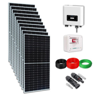 KIT ENERGIA SOLAR 6,6KWP INVERSOR DEYE 5KW 790KWH