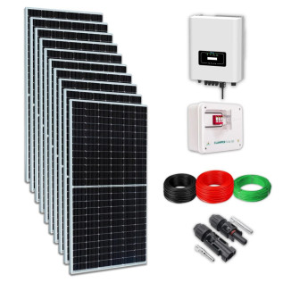 KIT SOLAR 5,5KWP INVERSOR 10KW 825KWH