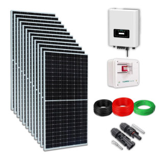 KIT SOLAR 6,6KWP INVERSOR 8KW 990KWH