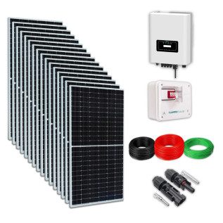 KIT SOLAR 8,8KWP INVERSOR 8KW 1050KWH