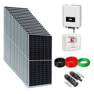 KIT SOLAR 9,9KWP INVERSOR 8KW 1190KWH