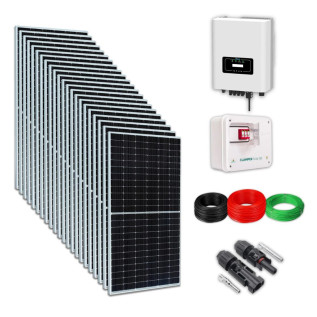 KIT SOLAR 12,1KWP INVERSOR 10KW 1815KWH