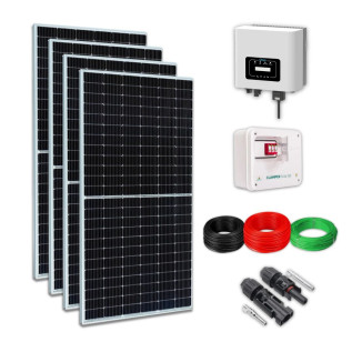 KIT SOLAR 2,2KWP INVERSOR 3KW 330KWH