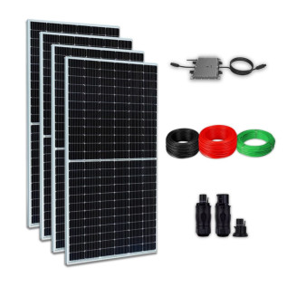 KIT ENERGIA SOLAR 2,2KWP MICROINVERSOR 2KW 330KWH/MÊS