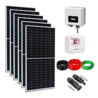 KIT SOLAR 3,3KWP INVERSOR 3KW 330KWH