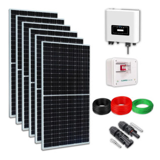 KIT SOLAR 3,3KWP INVERSOR 5KW 495KWH