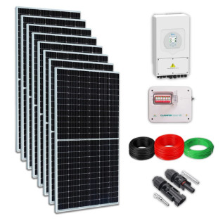 KIT ENERGIA SOLAR 4,4KWP INVERSOR HÍBRIDO 5KW 660KWH/MÊS